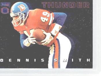 1993 SkyBox Premium - Thunder and Lightning #TL9 Dennis Smith / Steve Atwater Front