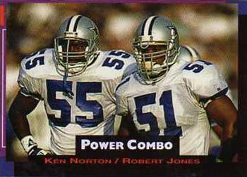 1993 Pro Set Power - Combos #9 Ken Norton / Robert Jones Front