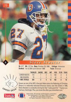 1993 SP #73 Steve Atwater Back
