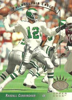 1993 SP #201 Randall Cunningham Front