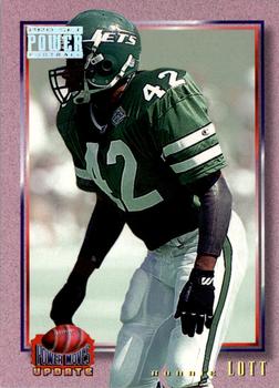 1993 Pro Set Power Update - Power Moves #PMUD20 Ronnie Lott Front