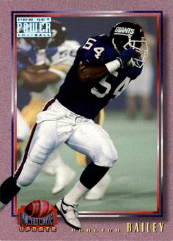 1993 Pro Set Power Update - Power Moves #PMUD43 Carlton Bailey Front