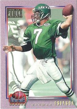 1993 Pro Set Power Update - Power Moves Gold #PMUD19 Boomer Esiason Front