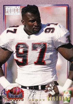 1993 Pro Set Power Update - Power Moves Gold #PMUD31 Jumpy Geathers Front