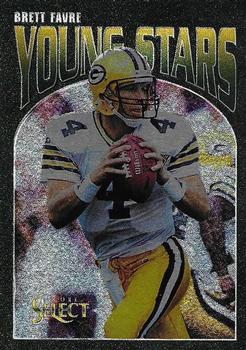 1993 Select Young Stars #1 Brett Favre Front