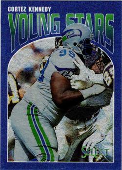 1993 Select Young Stars #4 Cortez Kennedy Front