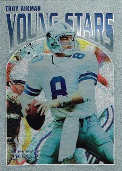 1993 Select Young Stars #13 Troy Aikman Front
