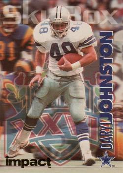 1993 SkyBox Impact - Color Foils #78 Daryl Johnston Front