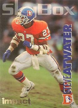 1993 SkyBox Impact - Color Foils #81 Steve Atwater Front