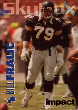 1993 SkyBox Impact - Color Foils #106 Bill Fralic Front