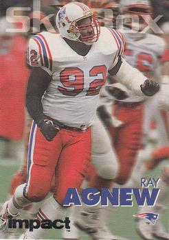 1993 SkyBox Impact - Color Foils #197 Ray Agnew Front
