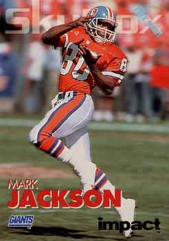1993 SkyBox Impact - Color Foils #221 Mark Jackson Front