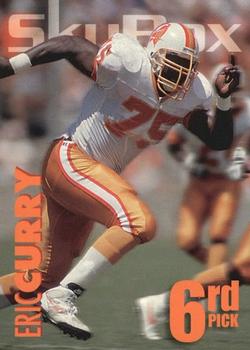 1993 SkyBox Impact - 1993 NFL Draft Picks Exchange #R07 Eric Curry Front
