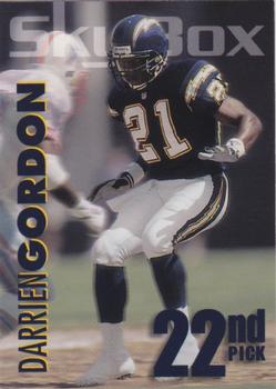 1993 SkyBox Impact - 1993 NFL Draft Picks Exchange #R22 Darrien Gordon Front