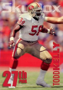 1993 SkyBox Impact - 1993 NFL Draft Picks Exchange #R27 Todd Kelly Front