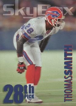 1993 SkyBox Impact - 1993 NFL Draft Picks Exchange #R28 Thomas Smith Front