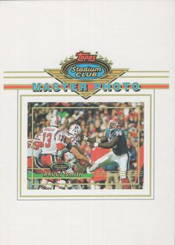 1993 Stadium Club - Master Photos Series One Redemptions #NNO Bruce Smith Front