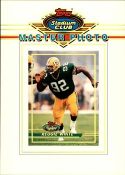 1993 Stadium Club - Master Photos Series Two Exchange #8 Reggie White Front