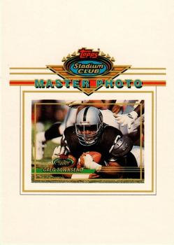 1993 Stadium Club - Master Photos Series Two Redemptions #NNO Greg Townsend Front