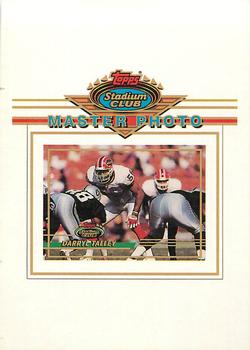 1993 Stadium Club - Master Photos Series Two Redemptions #NNO Darryl Talley Front