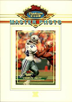 1993 Stadium Club - Super Teams Master Photos: Dallas Cowboys #NNO Charles Haley Front