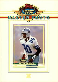 1993 Stadium Club - Super Teams Master Photos: Dallas Cowboys #NNO Alvin Harper Front
