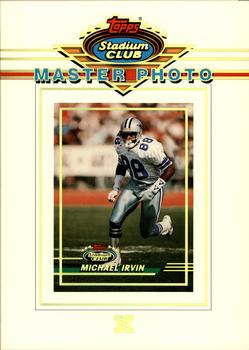 1993 Stadium Club - Super Teams Master Photos: Dallas Cowboys #NNO Michael Irvin Front
