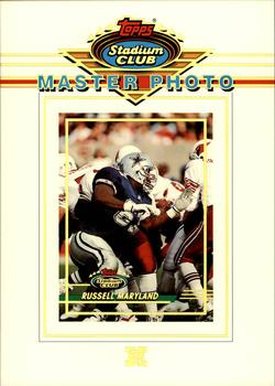 1993 Stadium Club - Super Teams Master Photos: Dallas Cowboys #NNO Russell Maryland Front