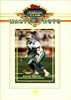 1993 Stadium Club - Super Teams Master Photos: Dallas Cowboys #NNO Kevin Smith Front