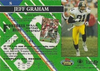 1993 Stadium Club - Super Bowl XXVIII Super Teams Exchange #8 Jeff Graham Back