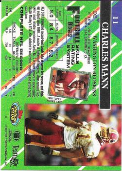 1993 Stadium Club - Super Bowl XXVIII Super Teams Exchange #11 Charles Mann Back