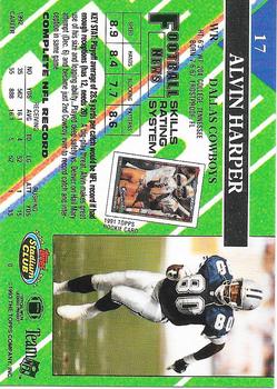 1993 Stadium Club - Super Bowl XXVIII Super Teams Exchange #17 Alvin Harper Back