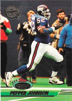 1993 Stadium Club - Super Bowl XXVIII Super Teams Exchange #59 Pepper Johnson Front