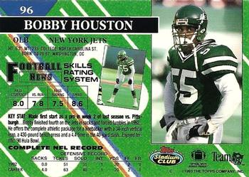 1993 Stadium Club - Super Bowl XXVIII Super Teams Exchange #96 Bobby Houston Back