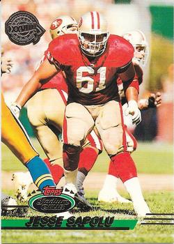 1993 Stadium Club - Super Bowl XXVIII Super Teams Exchange #123 Jesse Sapolu Front