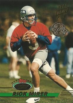 1993 Stadium Club - Super Bowl XXVIII Super Teams Exchange #180 Rick Mirer Front
