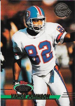 1993 Stadium Club - Super Bowl XXVIII Super Teams Exchange #188 Vance Johnson Front