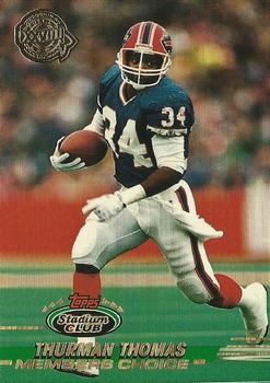 1993 Stadium Club - Super Bowl XXVIII Super Teams Exchange #248 Thurman Thomas Front
