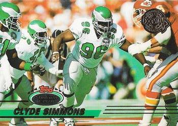 1993 Stadium Club - Super Bowl XXVIII Super Teams Exchange #270 Clyde Simmons Front