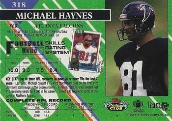 1993 Stadium Club - Super Bowl XXVIII Super Teams Exchange #318 Michael Haynes Back