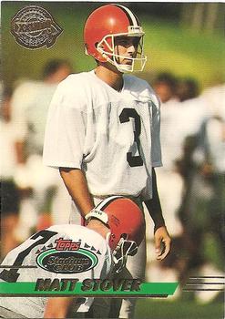 1993 Stadium Club - Super Bowl XXVIII Super Teams Exchange #334 Matt Stover Front