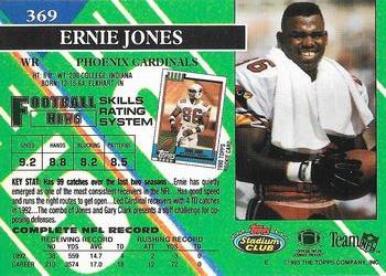1993 Stadium Club - Super Bowl XXVIII Super Teams Exchange #369 Ernie Jones Back