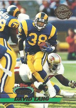 1993 Stadium Club - Super Bowl XXVIII Super Teams Exchange #434 David Lang Front