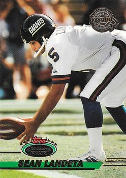 1993 Stadium Club - Super Bowl XXVIII Super Teams Exchange #462 Sean Landeta Front