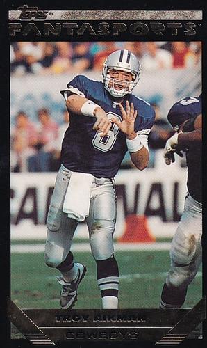 1993 Topps FantaSports #6 Troy Aikman Front