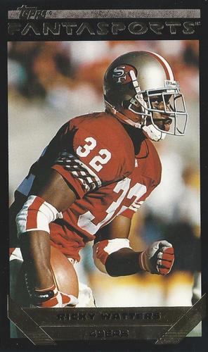 1993 Topps FantaSports #81 Ricky Watters Front