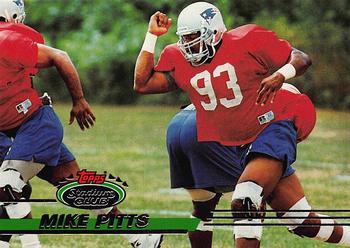 1993 Stadium Club #454 Mike Pitts Front