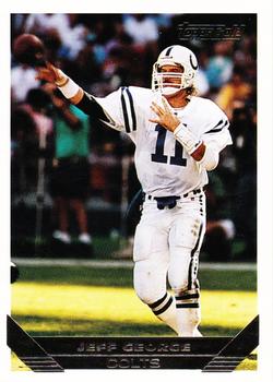 1993 Topps - Gold #35 Jeff George Front