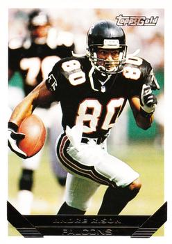 1993 Topps - Gold #480 Andre Rison Front