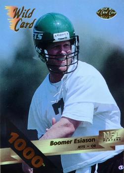 1993 Wild Card - 1000 Stripe #115 Boomer Esiason Front